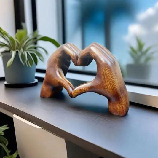 Carved wooden decorative figurine