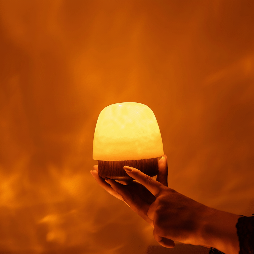 Lampa Stołowa LED z Głośnikiem Bluetooth, 16 Trybami Kolorów i Funkcją Timer