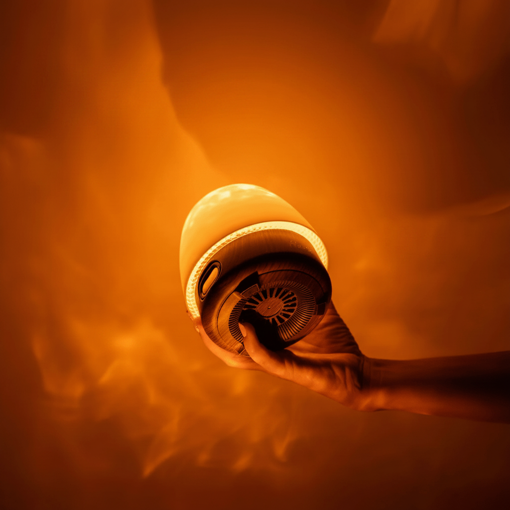 Lampa Stołowa LED z Głośnikiem Bluetooth, 16 Trybami Kolorów i Funkcją Timer