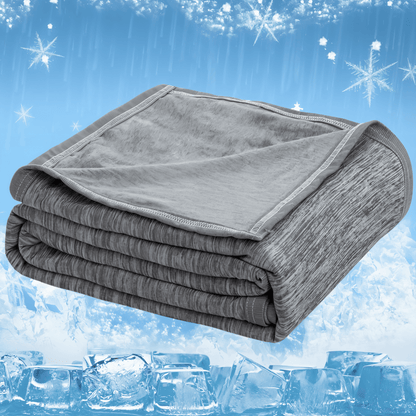 Cooling fiber blanket
