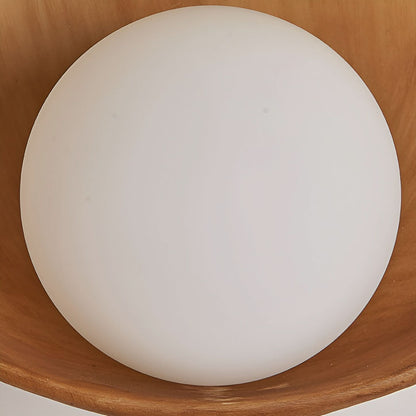 Lampa ścienna o zaokrąglonej formie
