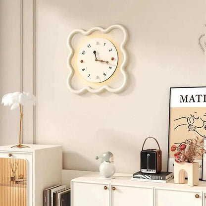 Horloge murale motif guimauve