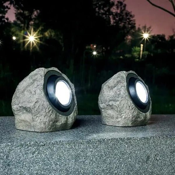 Solarna lampa ogrodowa LED w kształcie kamienia IP65 do oświetlenia zewnętrznego
