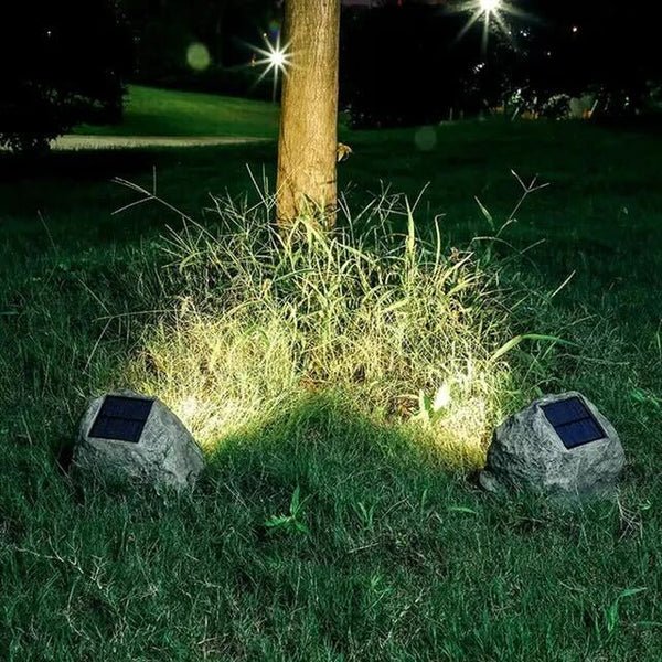 Solarna lampa ogrodowa LED w kształcie kamienia IP65 do oświetlenia zewnętrznego