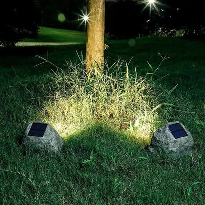 Solarna lampa ogrodowa LED w kształcie kamienia IP65 do oświetlenia zewnętrznego