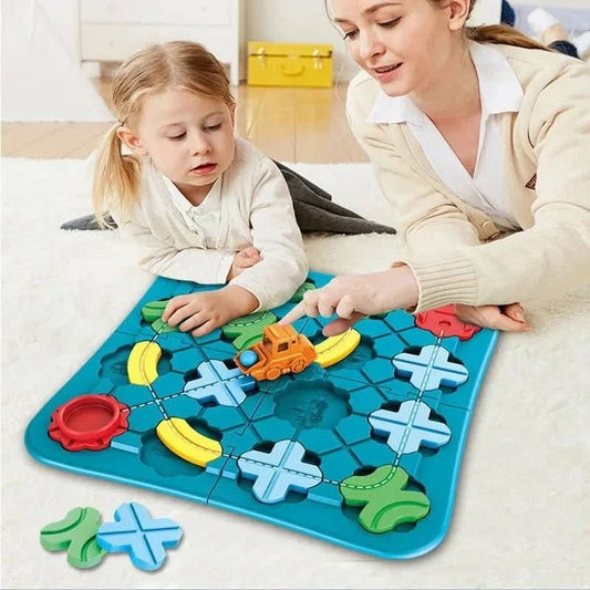 Ensemble de train magnétique pour enfants