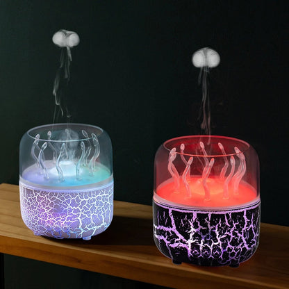 Humidificateur méduse avec télécommande