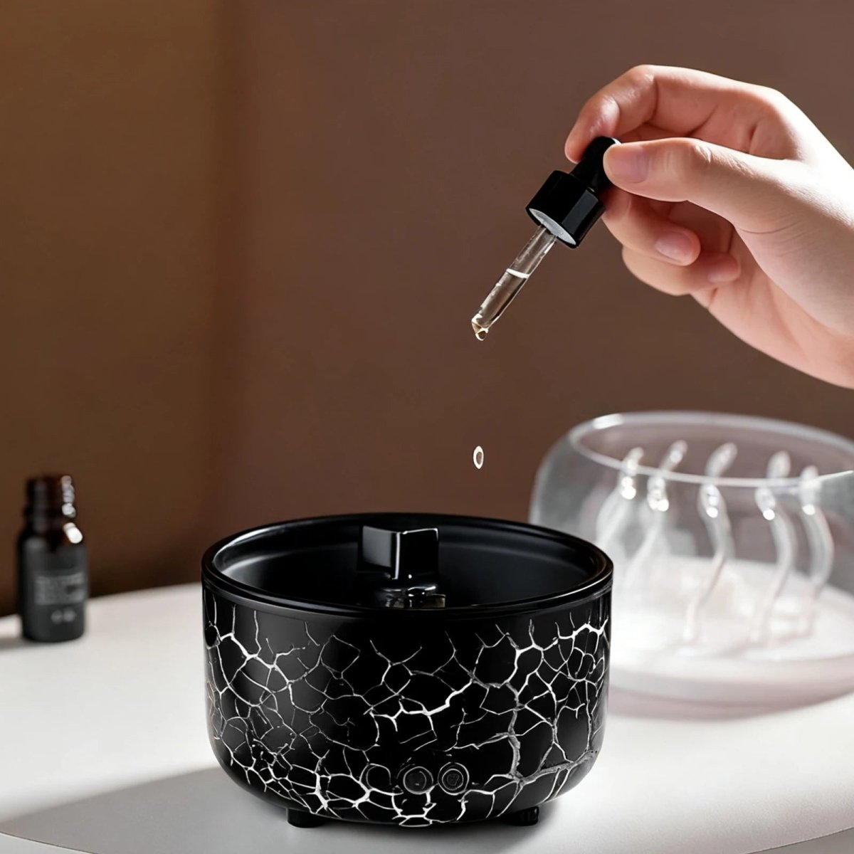 Humidificateur méduse avec télécommande