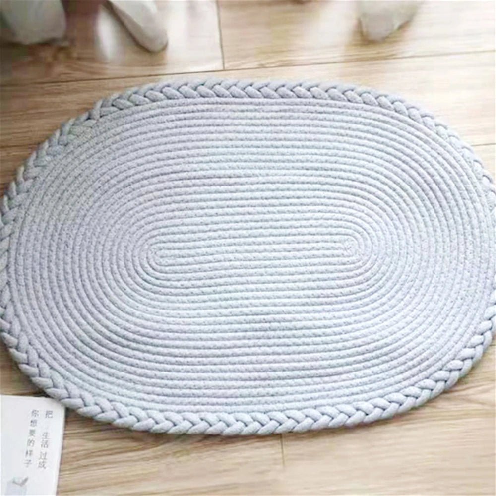Ręcznie tkana mata bawełniana 65×45 cm
