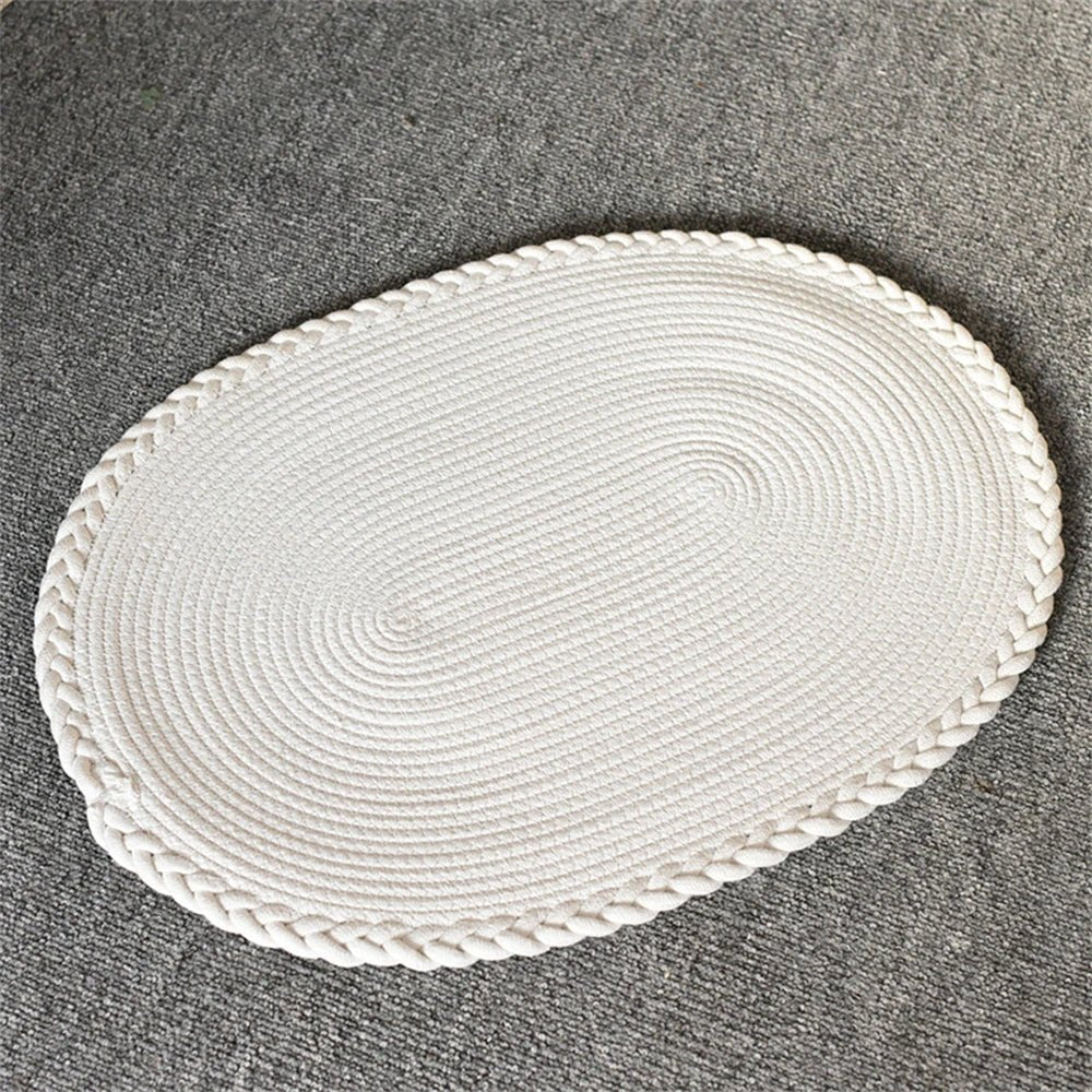 Ręcznie tkana mata bawełniana 65×45 cm
