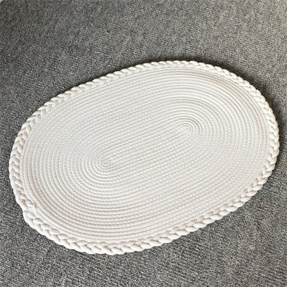 Ręcznie tkana mata bawełniana 65×45 cm