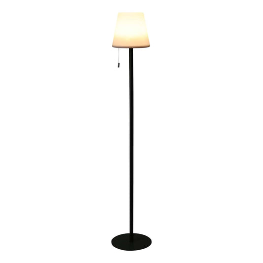 Lampa podłogowa metalowa do salonu