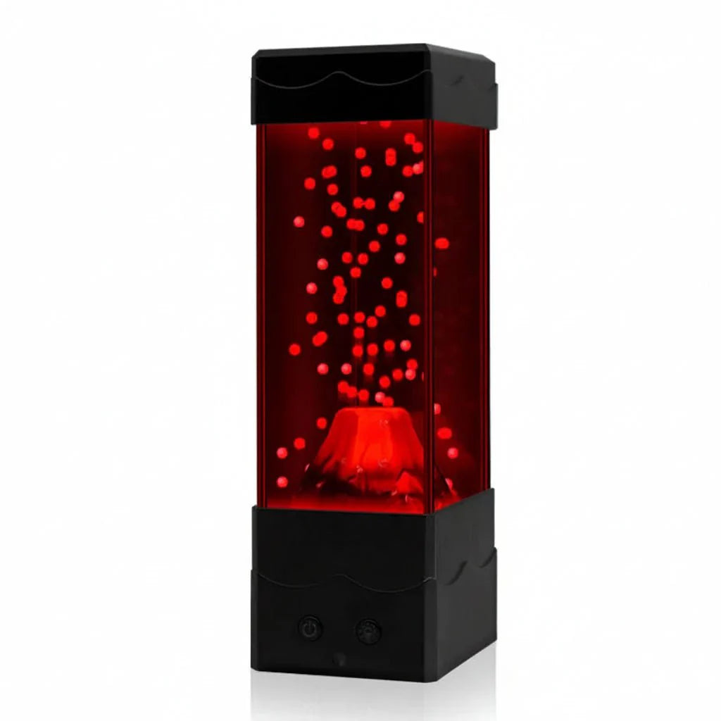Lampa LED Wulkan z 7 Kolorami i Zasilaniem USB do Dekoracyjnego Oświetlenia