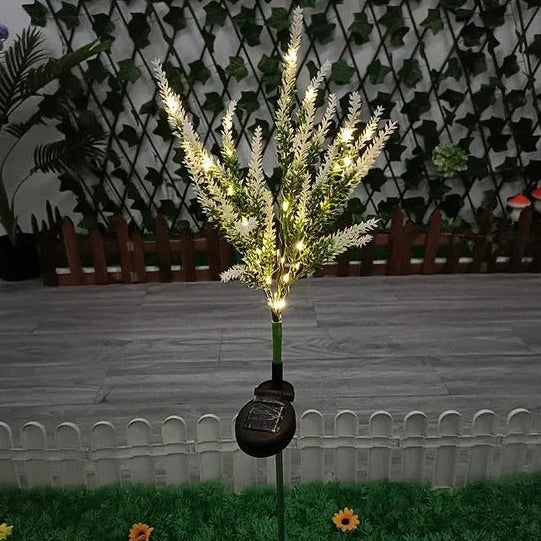 Solarna Lampa LED w Kształcie Lawendy do Ogrodu, Tarasu i Ścieżek