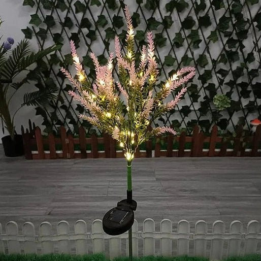 Solarna Lampa LED w Kształcie Lawendy do Ogrodu, Tarasu i Ścieżek