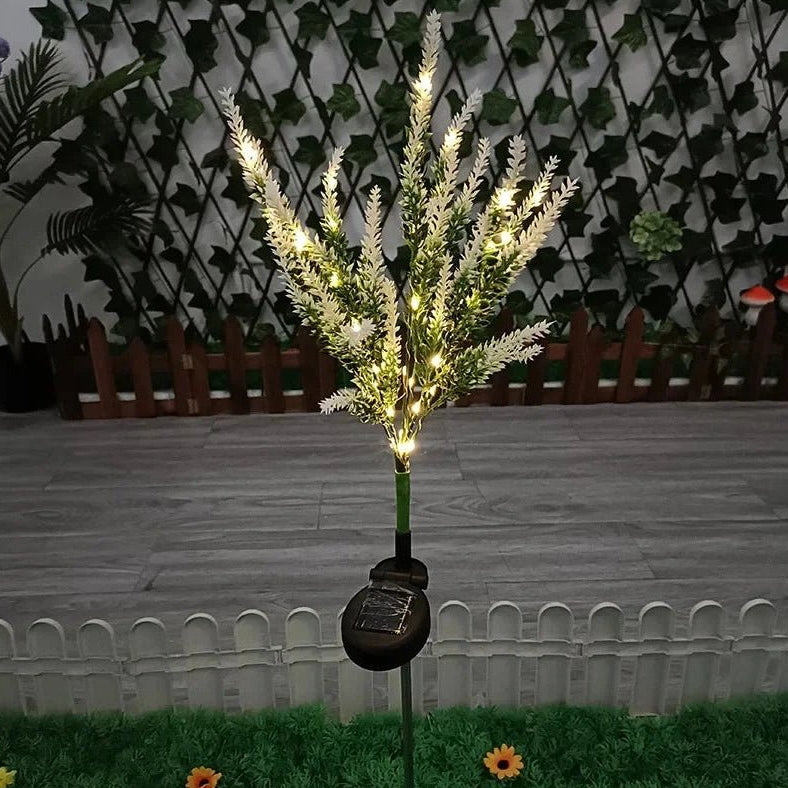 Solarna Lampa LED w Kształcie Lawendy do Ogrodu, Tarasu i Ścieżek
