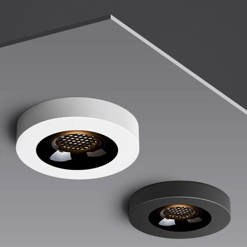 Plafonnier LED rond en saillie