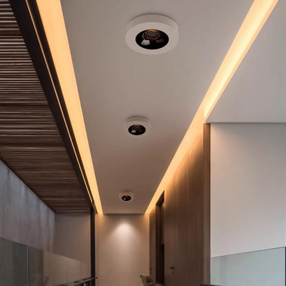 Plafonnier LED rond en saillie