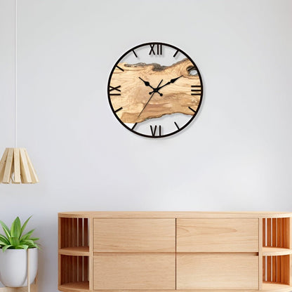 Przezroczysty Zegar Ścienny z Akrylu 30 cm do Wnętrz Nowoczesnych i Minimalistycznych