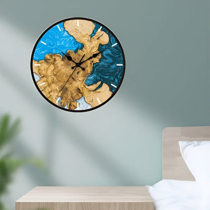 Przezroczysty Zegar Ścienny z Akrylu 30 cm do Wnętrz Nowoczesnych i Minimalistycznych