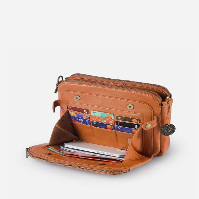 Damska Torebka Crossbody z Regulowanym Paskiem i Zamkiem Błyskawicznym
