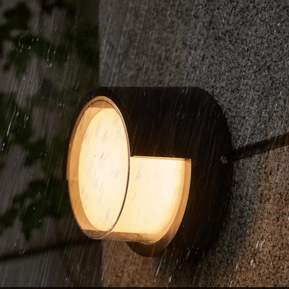 Lampa Ścienna LED IP65 z Ciepłym Światłem do Zastosowań Zewnętrznych