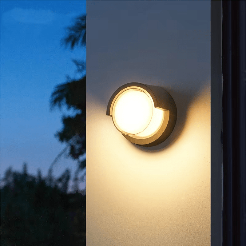 Lampa Ścienna LED IP65 z Ciepłym Światłem do Zastosowań Zewnętrznych