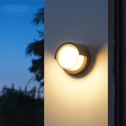 Lampa Ścienna LED IP65 z Ciepłym Światłem do Zastosowań Zewnętrznych