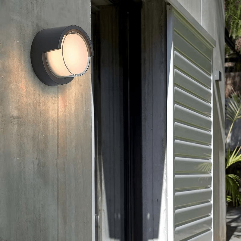Lampa Ścienna LED IP65 z Ciepłym Światłem do Zastosowań Zewnętrznych