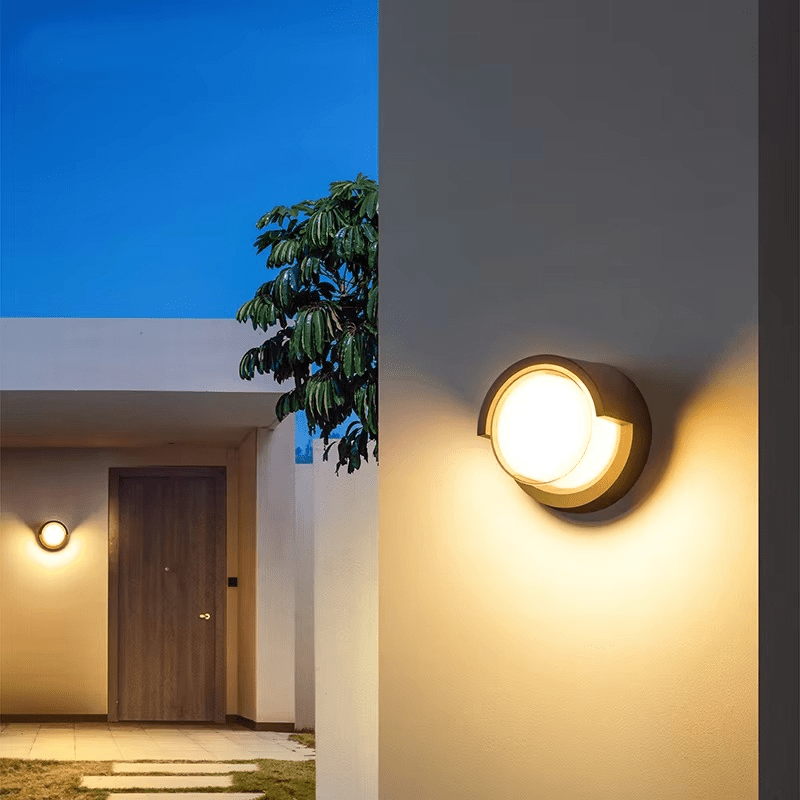 Lampa Ścienna LED IP65 z Ciepłym Światłem do Zastosowań Zewnętrznych
