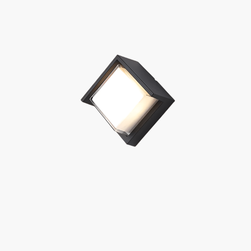 Lampa Ścienna LED IP65 z Ciepłym Światłem do Zastosowań Zewnętrznych