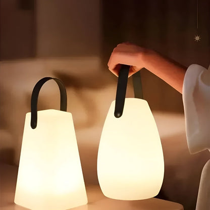 Bezprzewodowa Lampa Stołowa LED z 16 Kolorami, Sterowaniem Pilotem i Ładowaniem USB