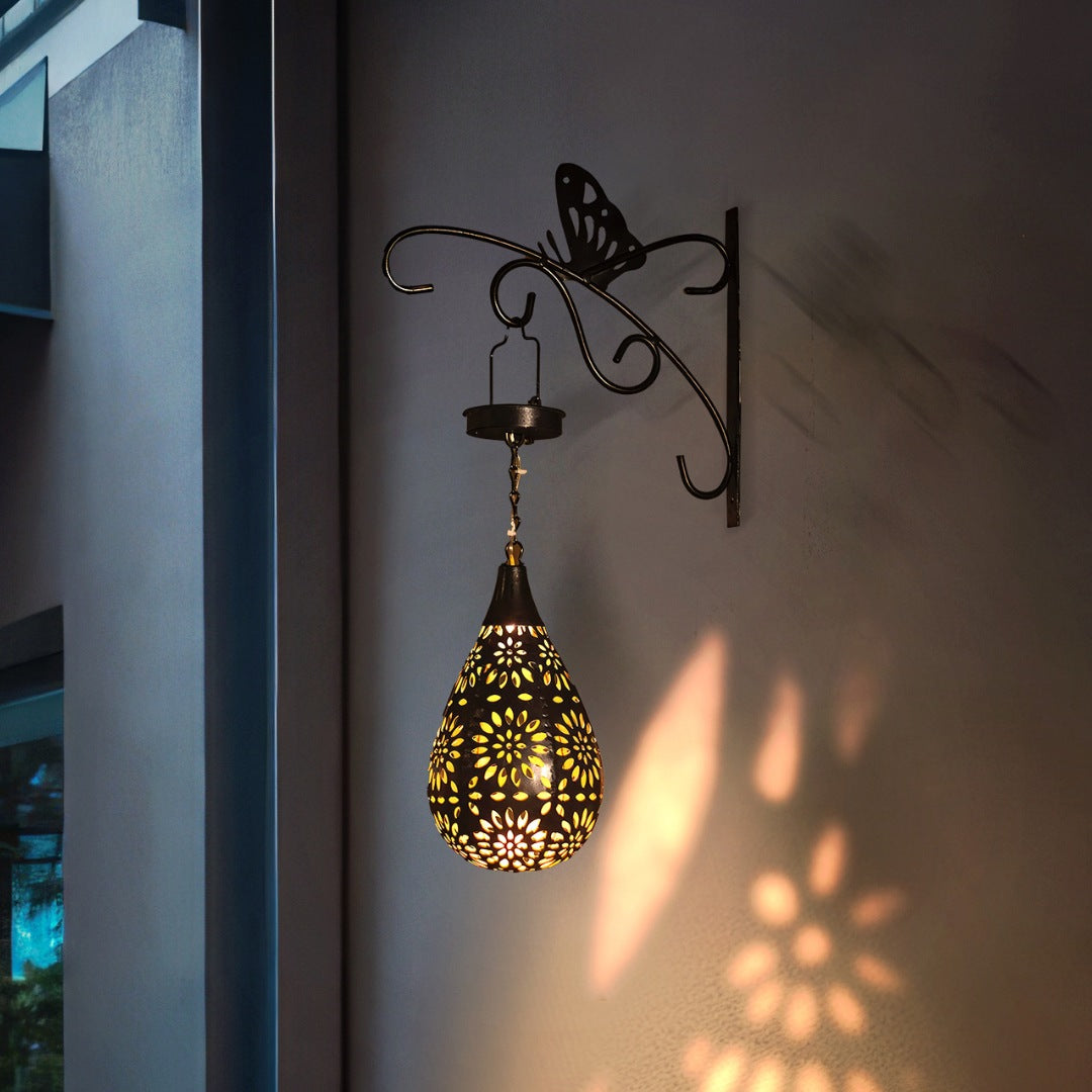 Lampe solaire suspendue
