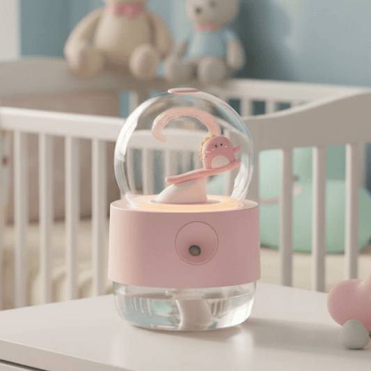 Humidificateur avec veilleuse et mélodie