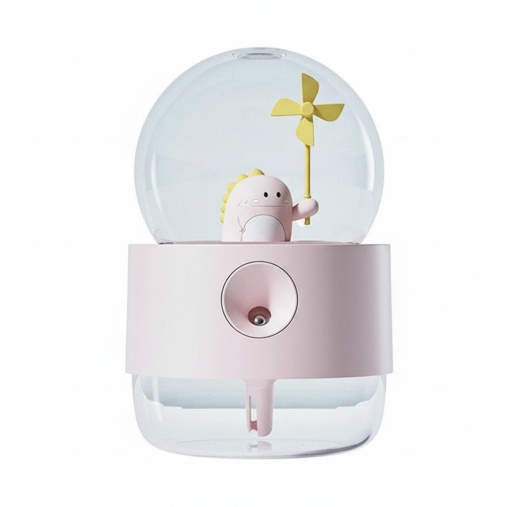 Nawilżacz Powietrza z Lampką Nocną i Funkcją Odtwarzania Melodii USB