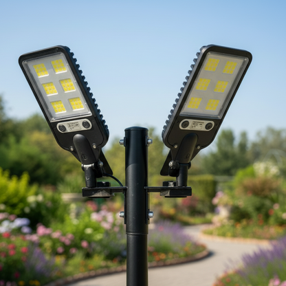Reflektor Solarny LED z Czujnikiem Ruchu do Oświetlenia Zewnętrznego