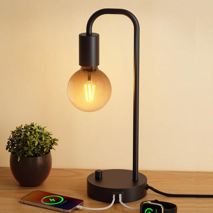 Edison-style table lamp