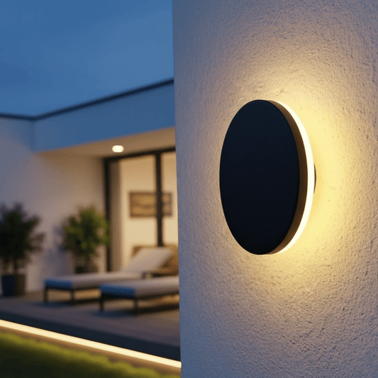 Lampa ścienna LED IP65 z wyborem barwy