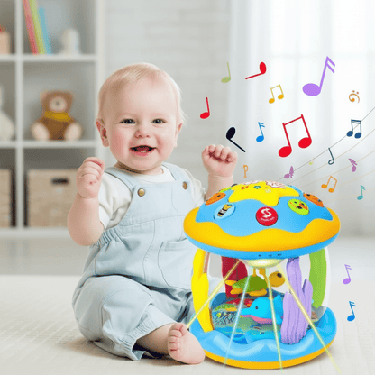 Musicalna Karuzela dla Niemowląt z Efektami Świetlnymi i Dźwiękowymi