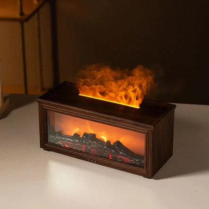 Difuzér s efektem LED krbu