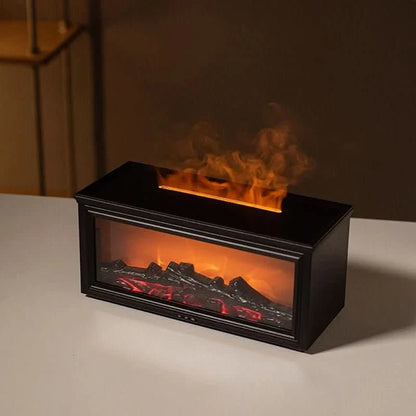 Difuzér s efektem LED krbu