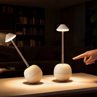 Lampa Nocna LED z Pilotem i Funkcją Ładowania USB