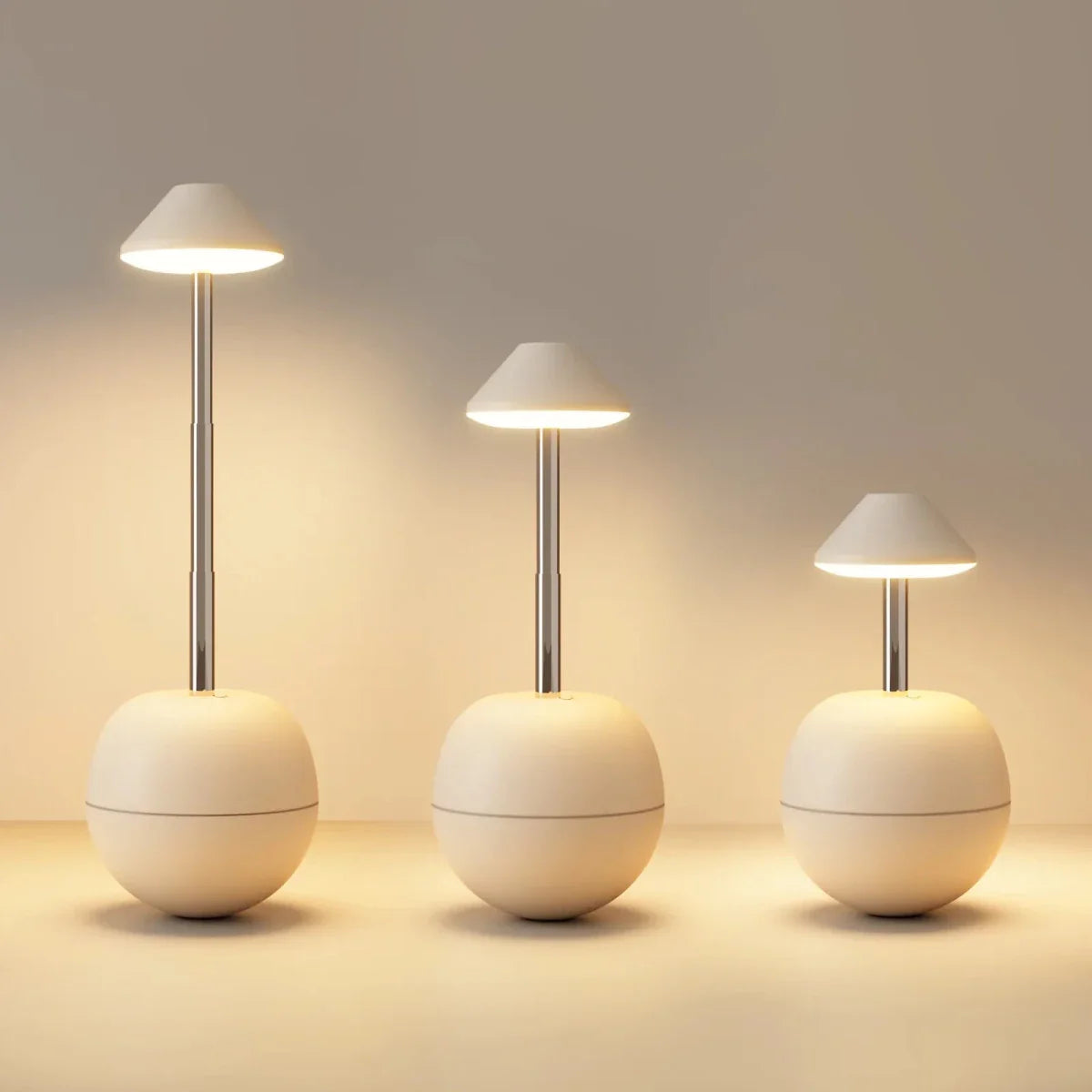 Lampa Nocna LED z Pilotem i Funkcją Ładowania USB