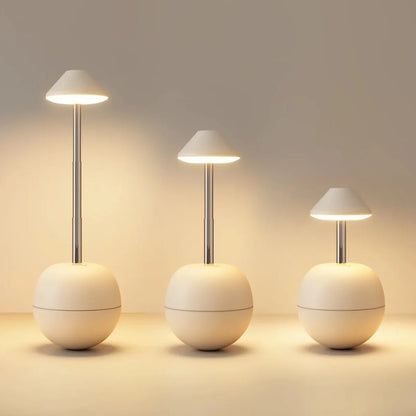 Lampa Nocna LED z Pilotem i Funkcją Ładowania USB