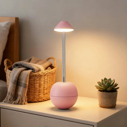Lampa Nocna LED z Pilotem i Funkcją Ładowania USB