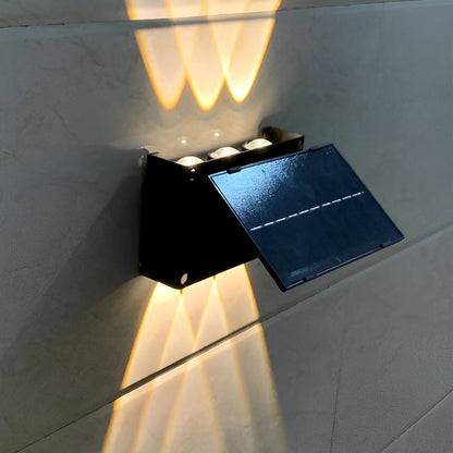 Solarna Lampa Ścienna LED z Czujnikiem Ruchu i Automatycznym Sterowaniem
