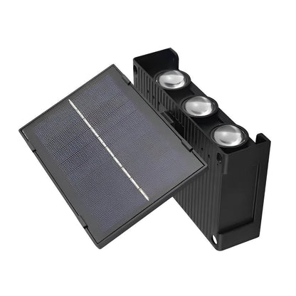 Solarna Lampa Ścienna LED z Czujnikiem Ruchu i Automatycznym Sterowaniem
