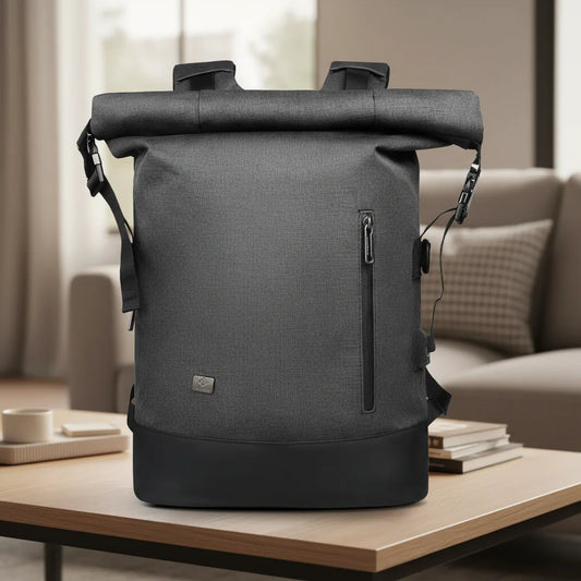 Rolltop batoh s USB portem
