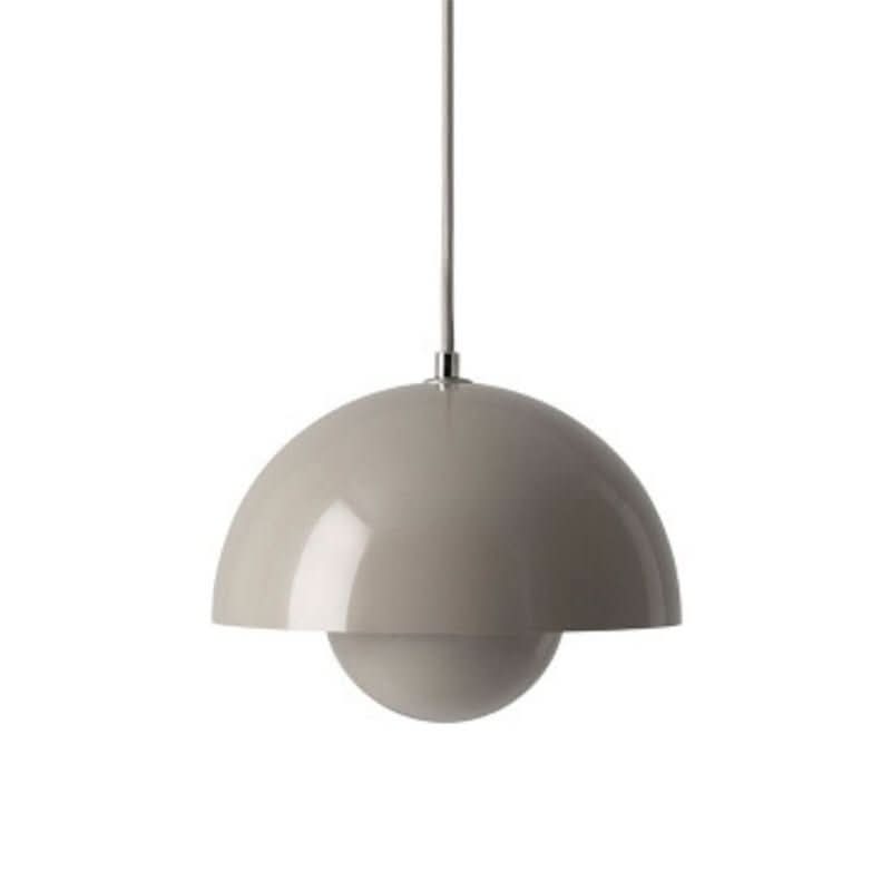 Lampa Wisząca w Stylu Skandynawskim z Regulowanym Przewodem i Kloszem Ø15 cm