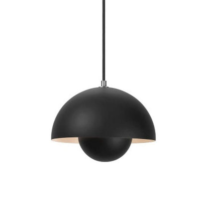 Lampa Wisząca w Stylu Skandynawskim z Regulowanym Przewodem i Kloszem Ø15 cm